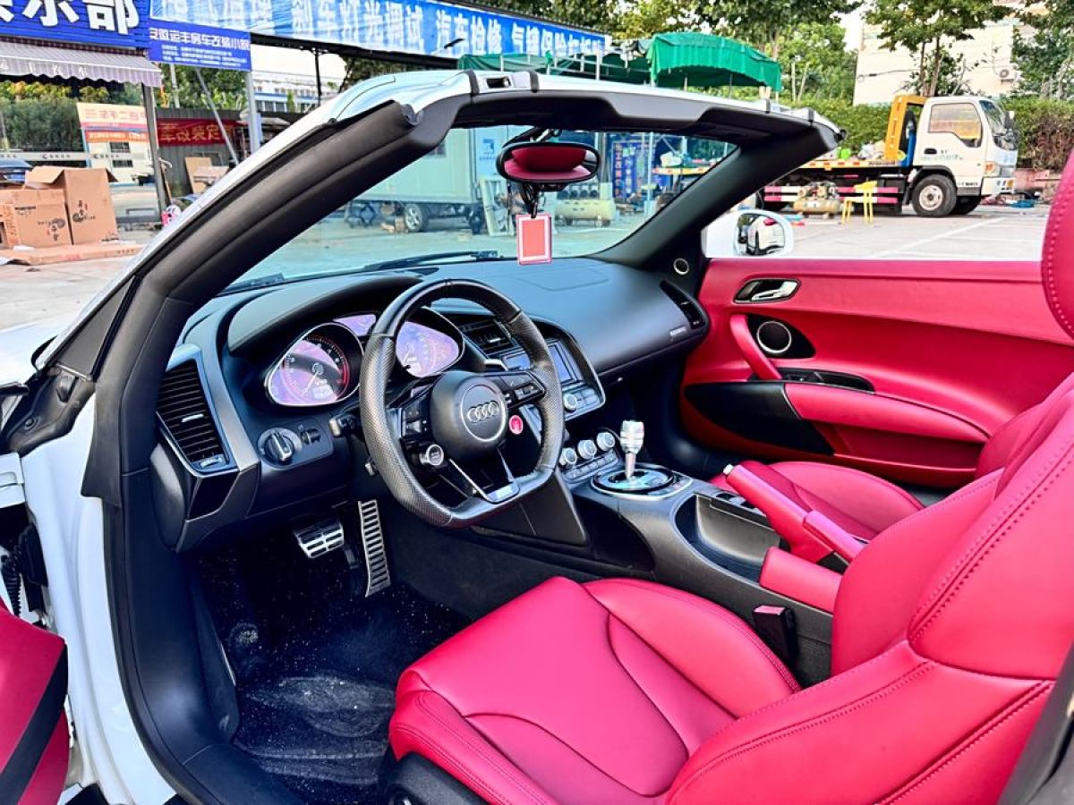 奧迪 奧迪R8  2014款 Spyder 5.2 FSI quattro圖片