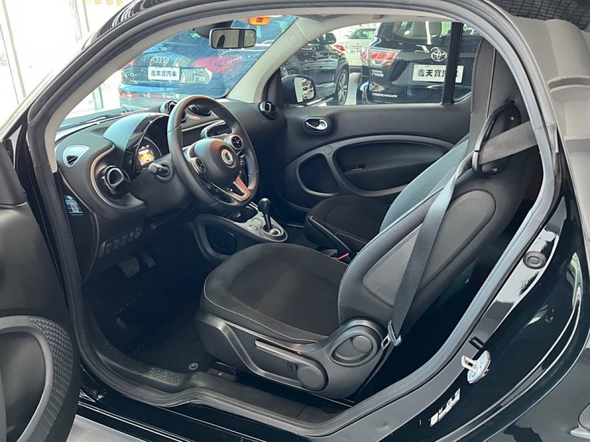 2019年10月smart fortwo  2019款 0.9T 66千瓦硬頂動擎版 國VI