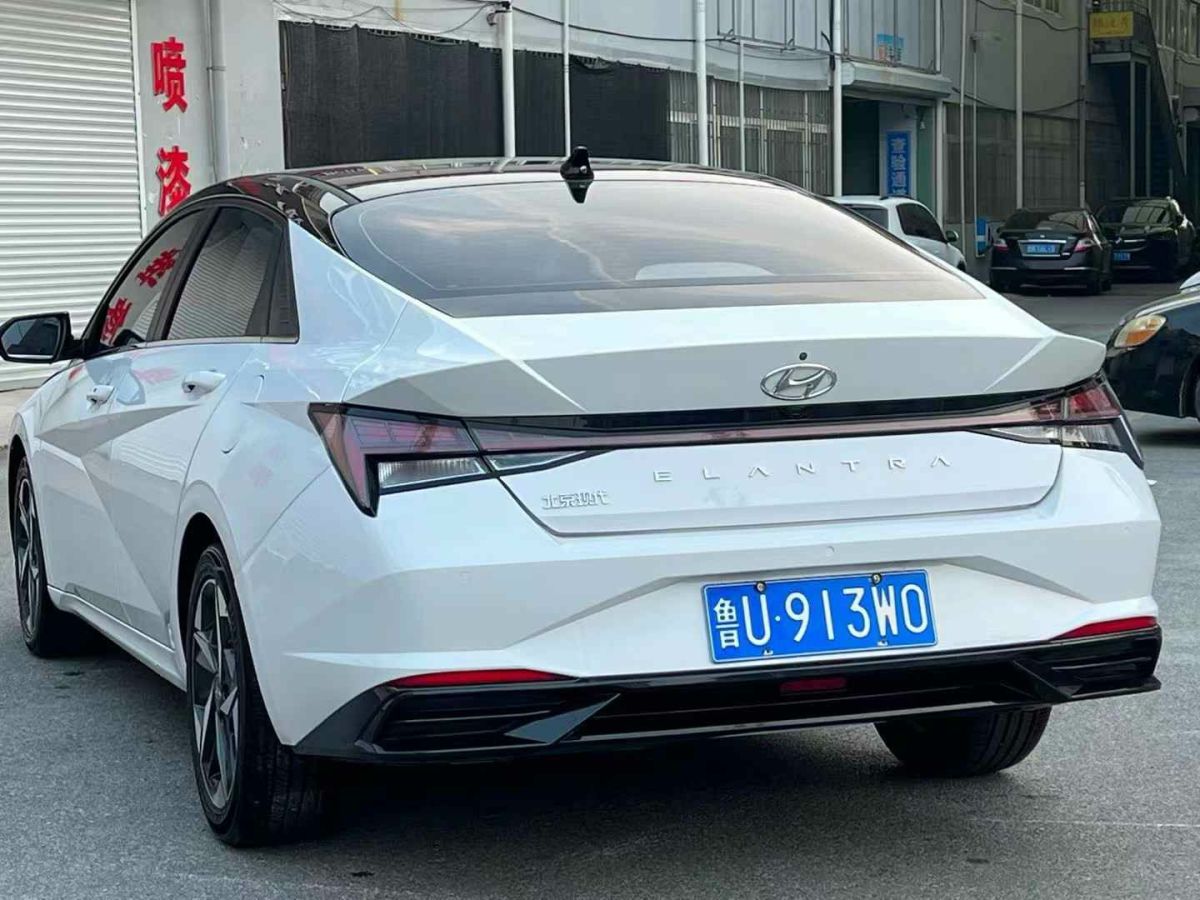 2021年1月現(xiàn)代 伊蘭特  2021款 1.5L GLX精英版