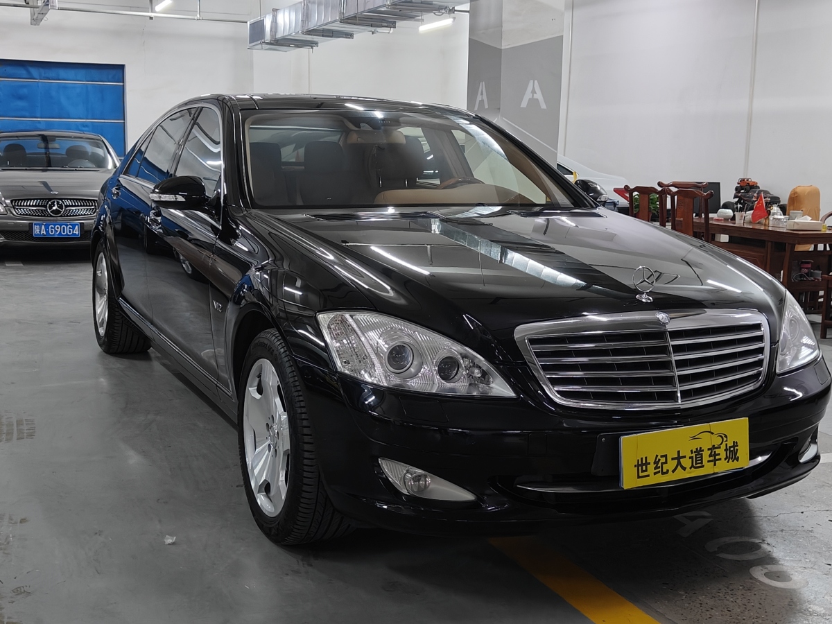 2009年2月奔馳 奔馳S級(jí)  2008款 S 600 L