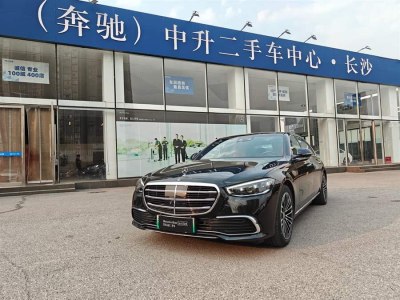 2023年5月 奔馳 奔馳S級(jí)新能源(進(jìn)口) 改款 S 450 e L 插電式混合動(dòng)力轎車圖片