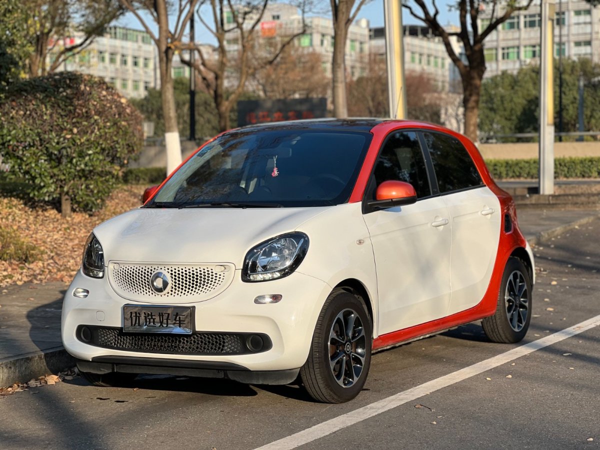 smart forfour  2016款 1.0L 52千瓦激情版圖片