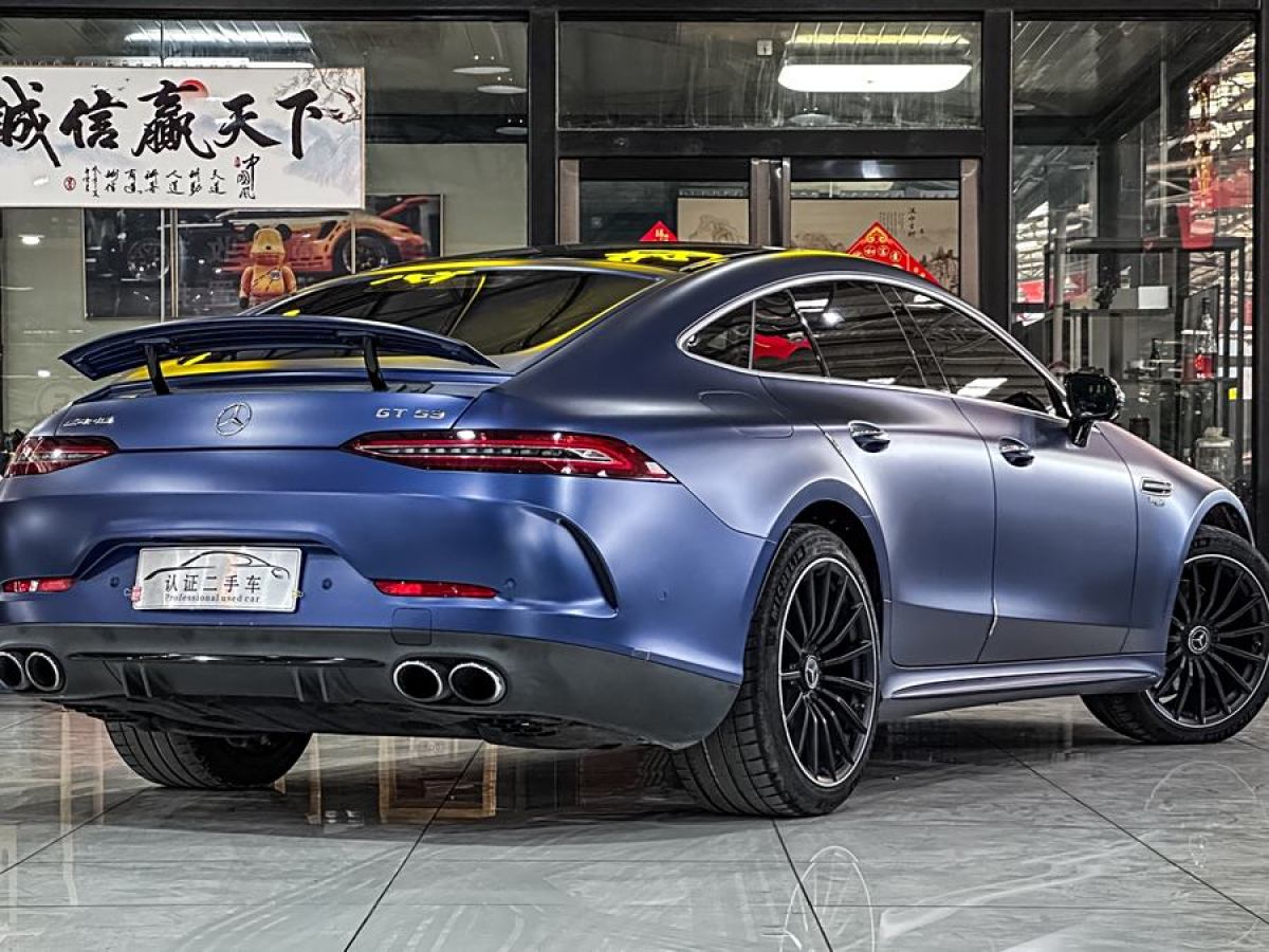 2020年11月奔馳 奔馳AMG GT  2020款 AMG GT 53 4MATIC+ 四門跑車