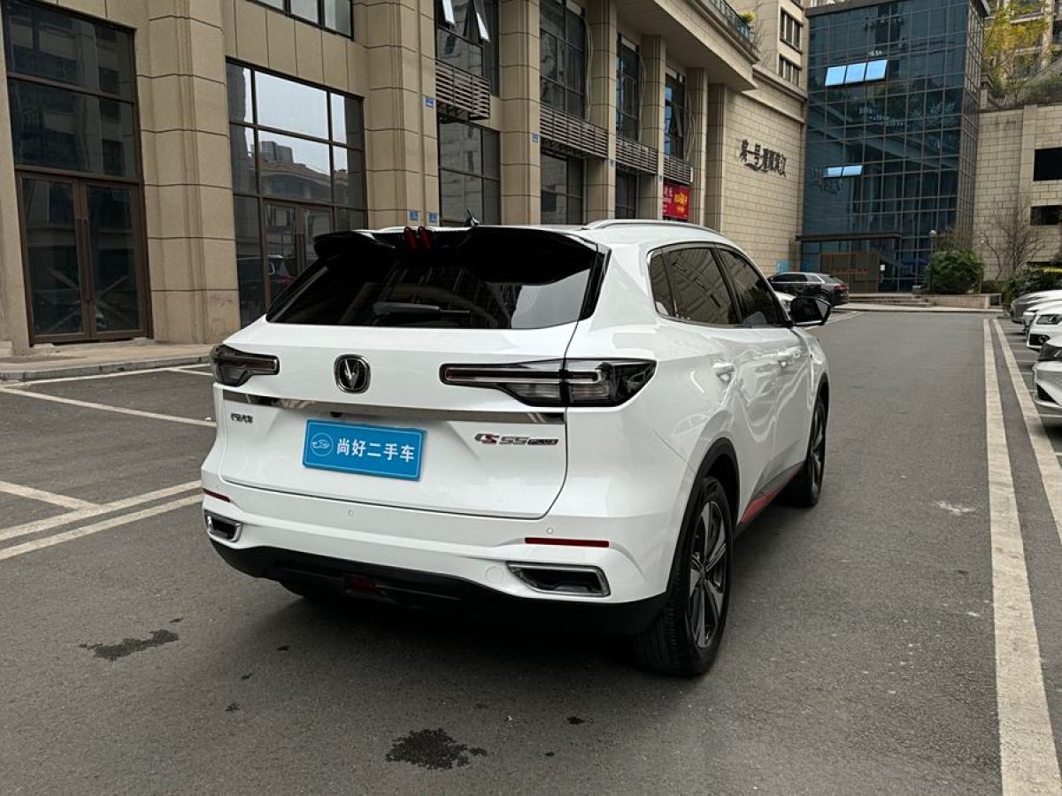 2022年1月長(zhǎng)安 CS55 PLUS  2022款 第二代 1.5T DCT尊享型