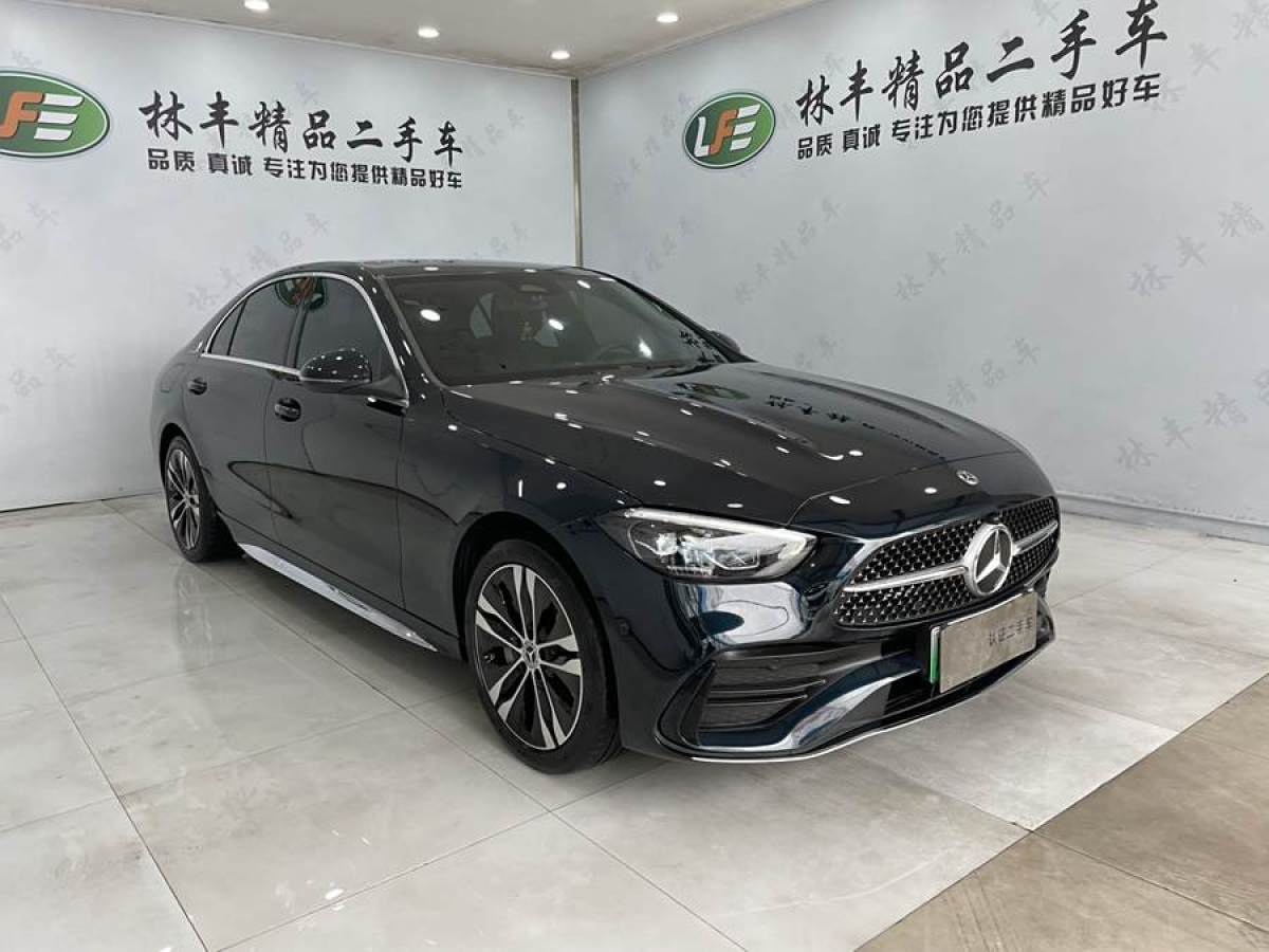 奔馳 奔馳C級新能源  2023款 改款 C 350 eL圖片