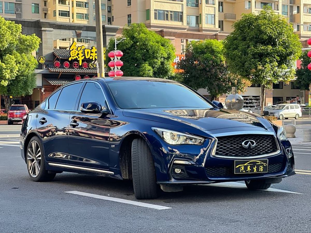 2019年2月英菲尼迪 Q50L  2018款 2.0T 豪華運(yùn)動版 國VI