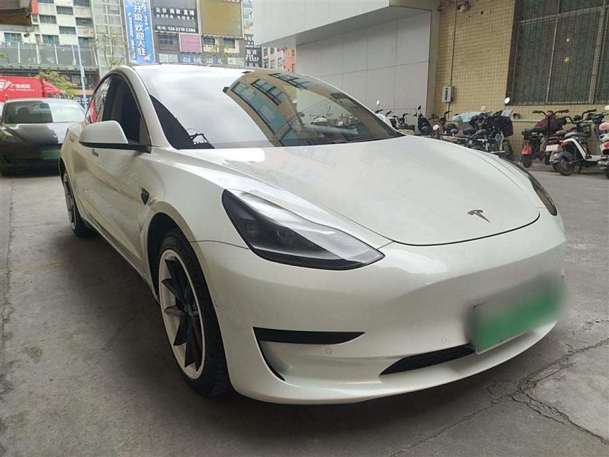 特斯拉 Model 3  2021款 改款 標(biāo)準(zhǔn)續(xù)航后驅(qū)升級版圖片