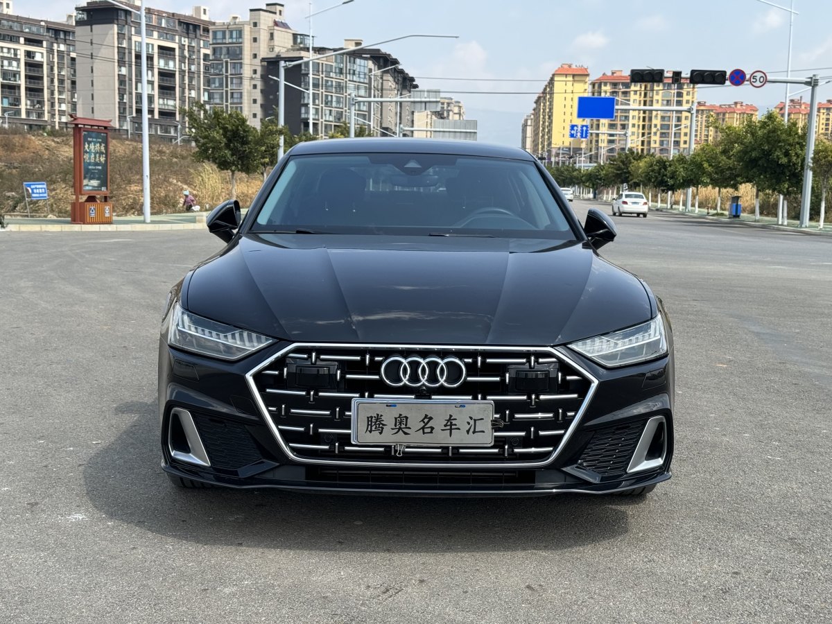 奧迪 奧迪A7L  2024款 45TFSI S-line 筑夢型 流晶套裝圖片