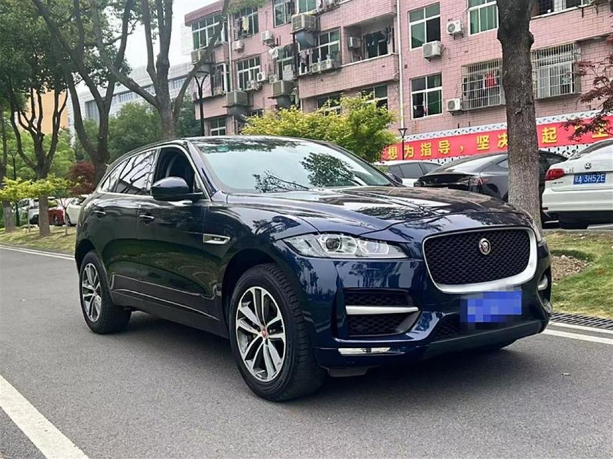 2018年1月捷豹 F-PACE  2018款 2.0T 四驅都市尊享版