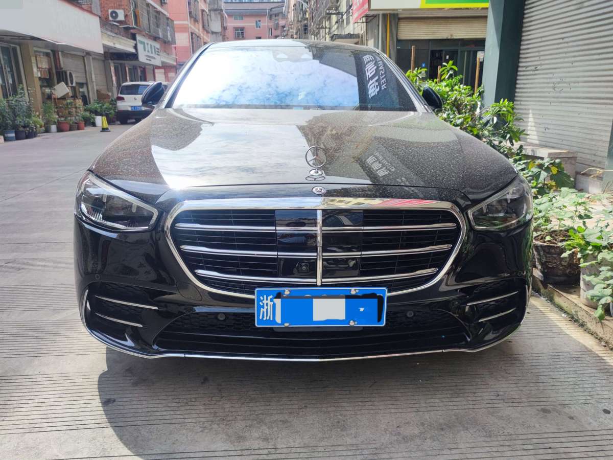 2022年7月奔馳 奔馳S級  2022款 S 500 L 4MATIC