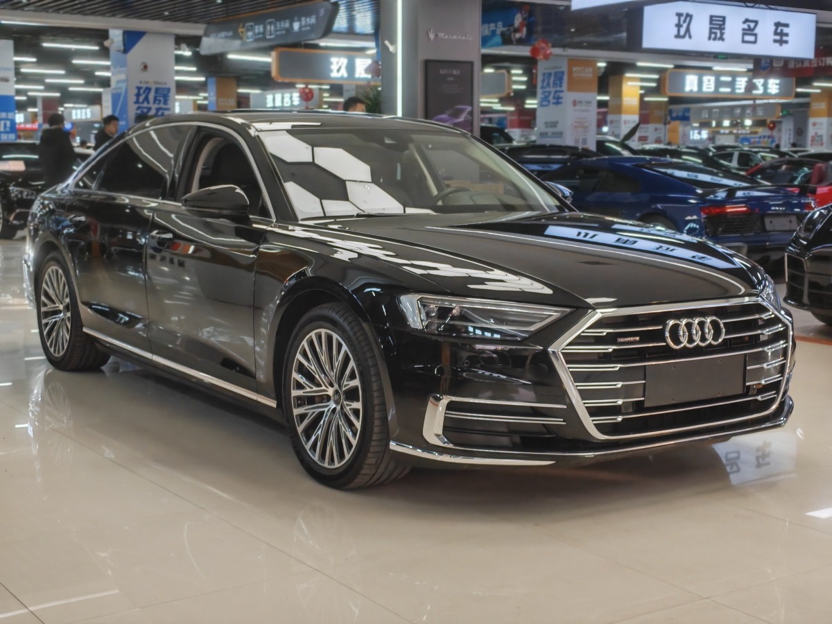 2019年4月奧迪 奧迪A8  2018款 A8L 55 TFSI quattro投放版精英型