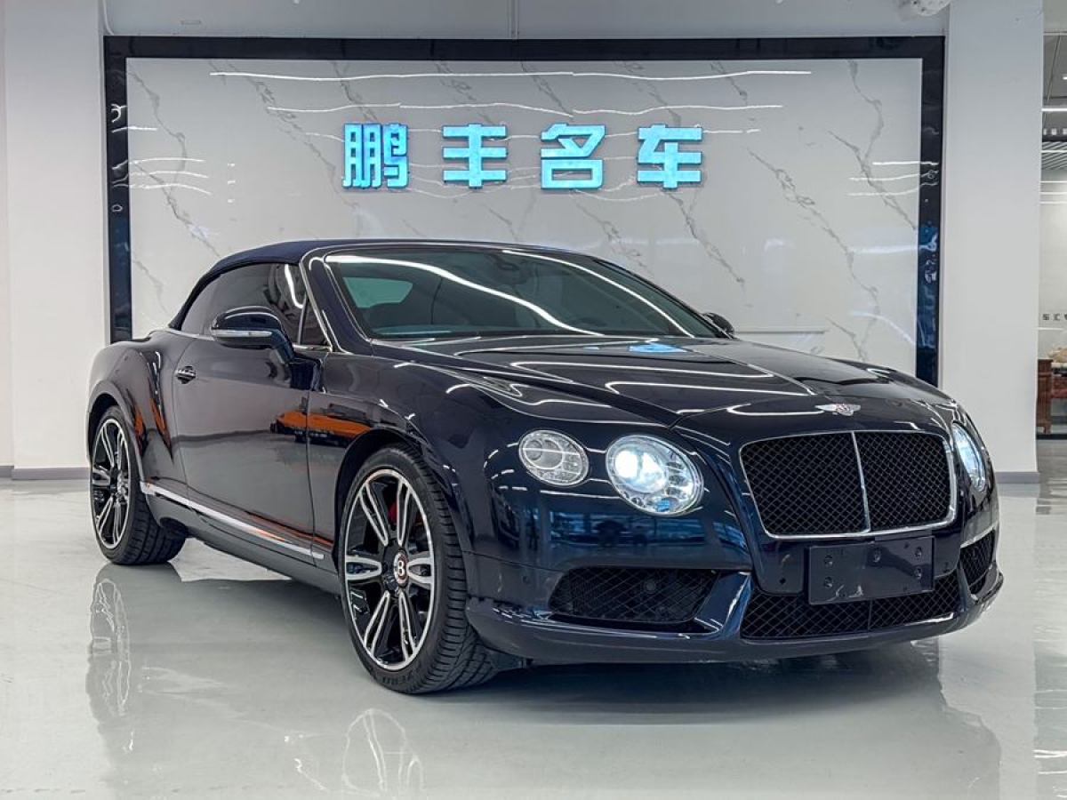 賓利 歐陸  2014款 4.0T GT V8 S 敞篷標(biāo)準(zhǔn)版圖片