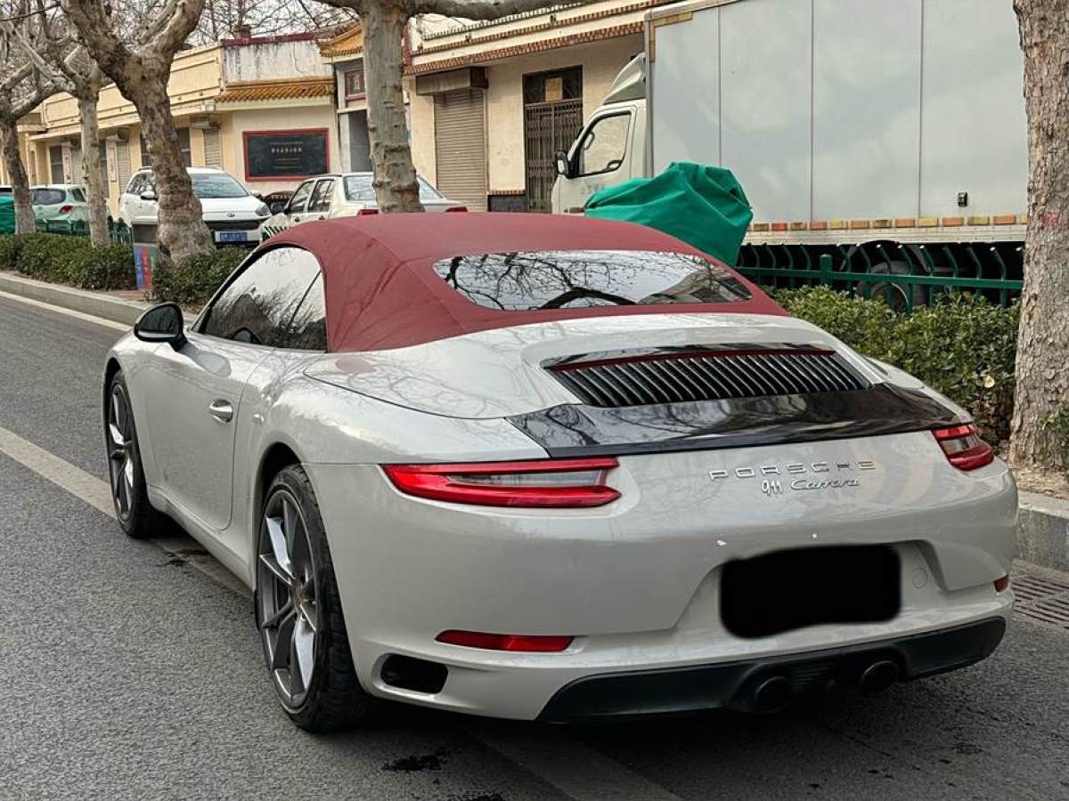 保時捷 911  2016款 Carrera Cabriolet 3.0T圖片