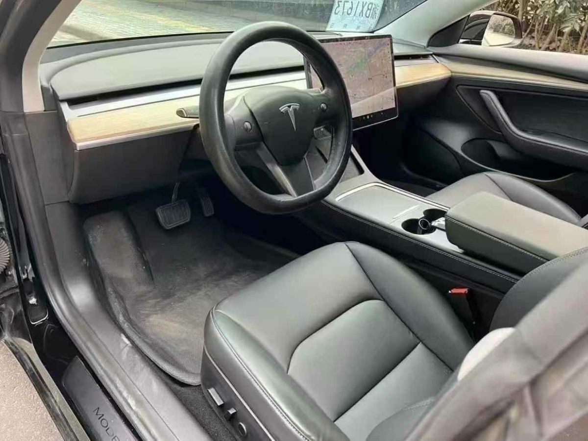 特斯拉 Model Y  2021款 標(biāo)準(zhǔn)續(xù)航后驅(qū)版圖片