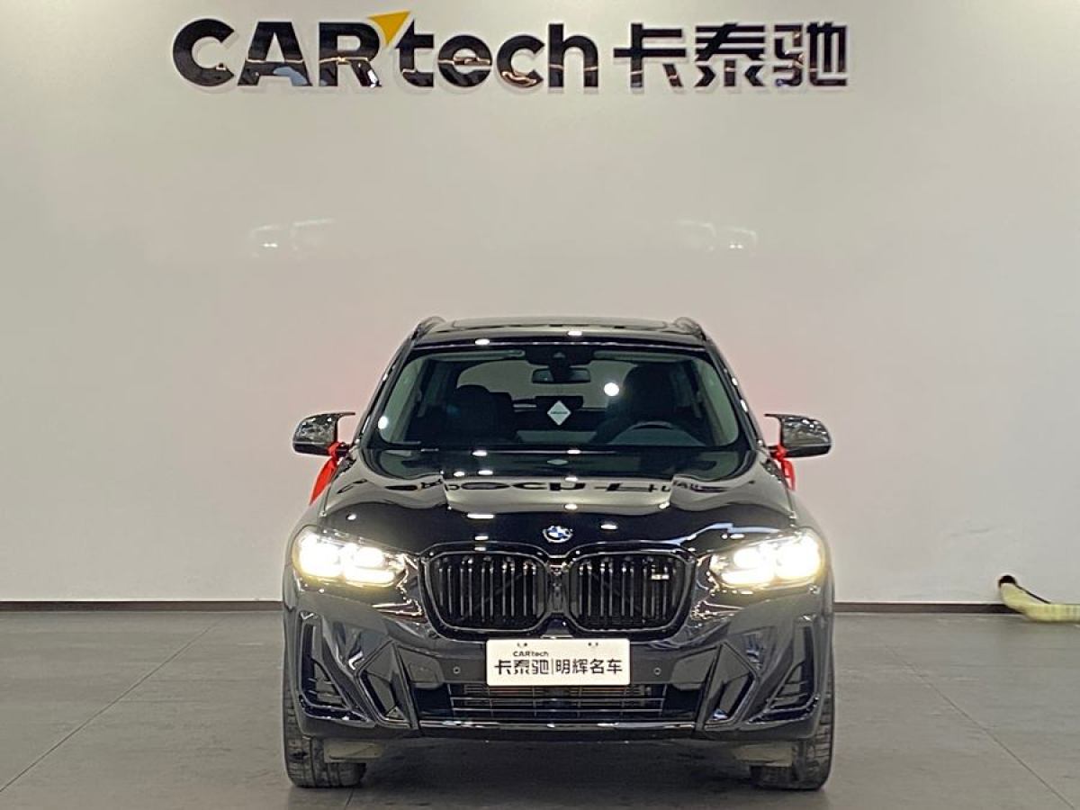 寶馬 寶馬X3  2022款 改款 xDrive30i 領(lǐng)先型 M曜夜套裝圖片