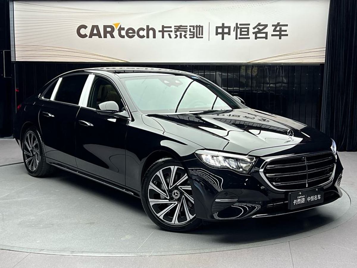 奔馳 奔馳E級  2024款 E 300 L 豪華型圖片