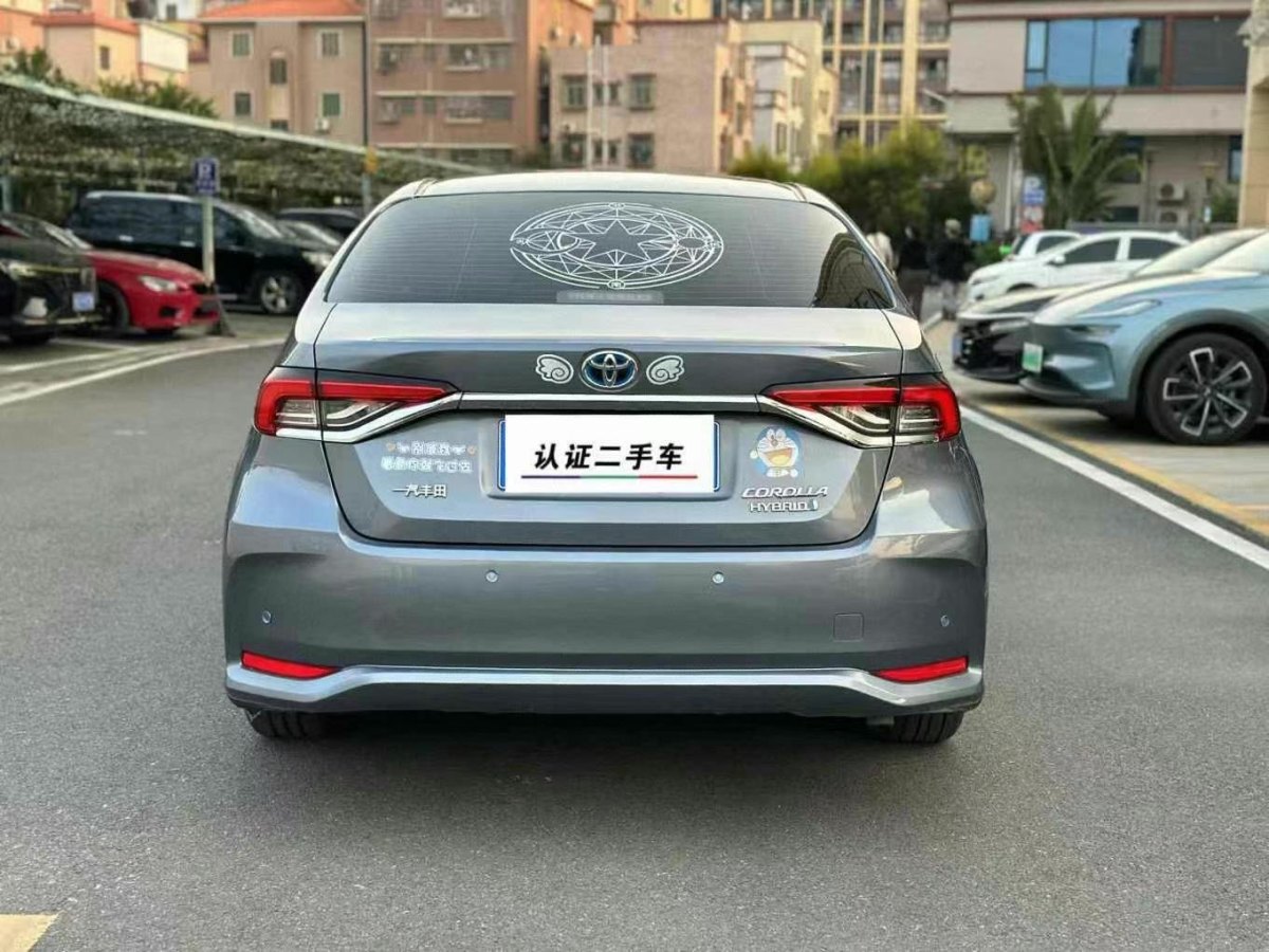 豐田 卡羅拉  2021款 雙擎 1.8L E-CVT精英版圖片