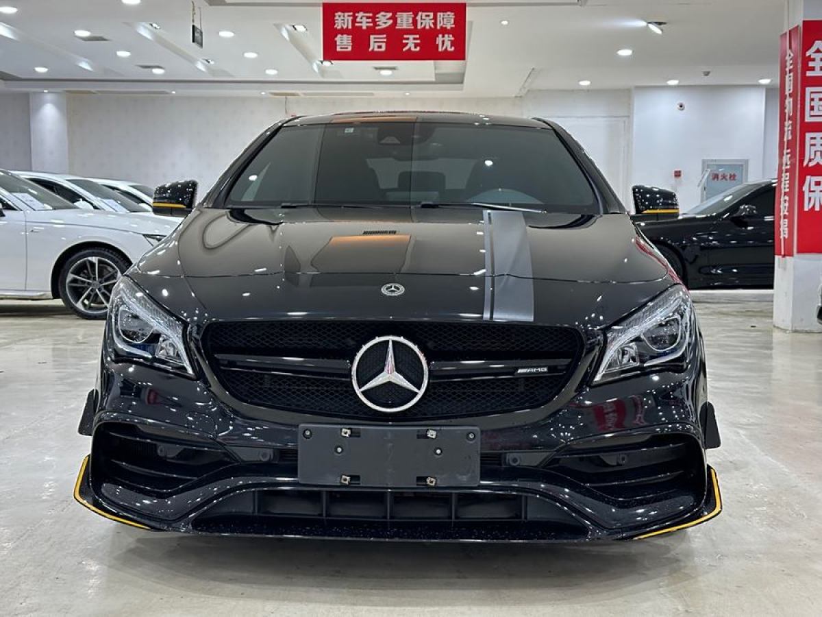 奔馳 奔馳CLA級(jí)AMG  2017款 改款 AMG CLA 45 4MATIC圖片