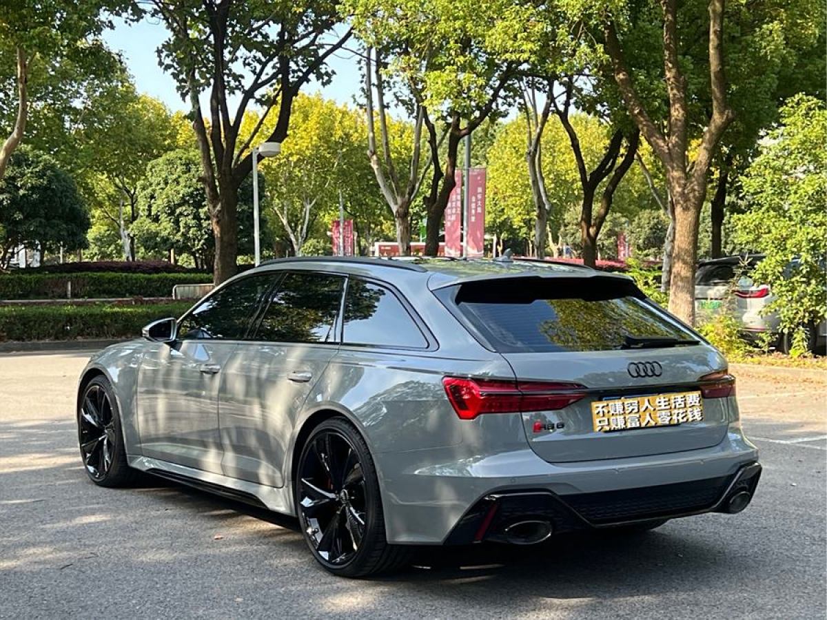 2023年8月奧迪 奧迪RS 6  2022款 RS 6 4.0T Avant