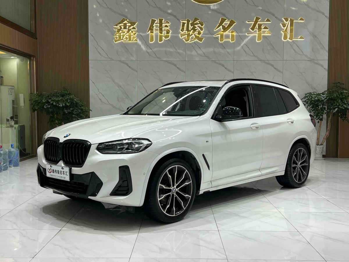 寶馬 寶馬X3  2022款 改款 xDrive30i 領(lǐng)先型 M曜夜套裝圖片