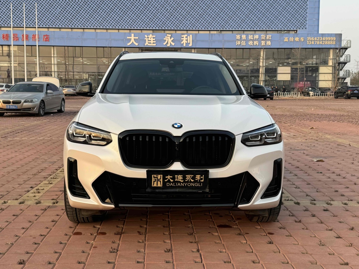 寶馬 寶馬X3  2022款 改款 xDrive30i 領(lǐng)先型 M曜夜套裝圖片