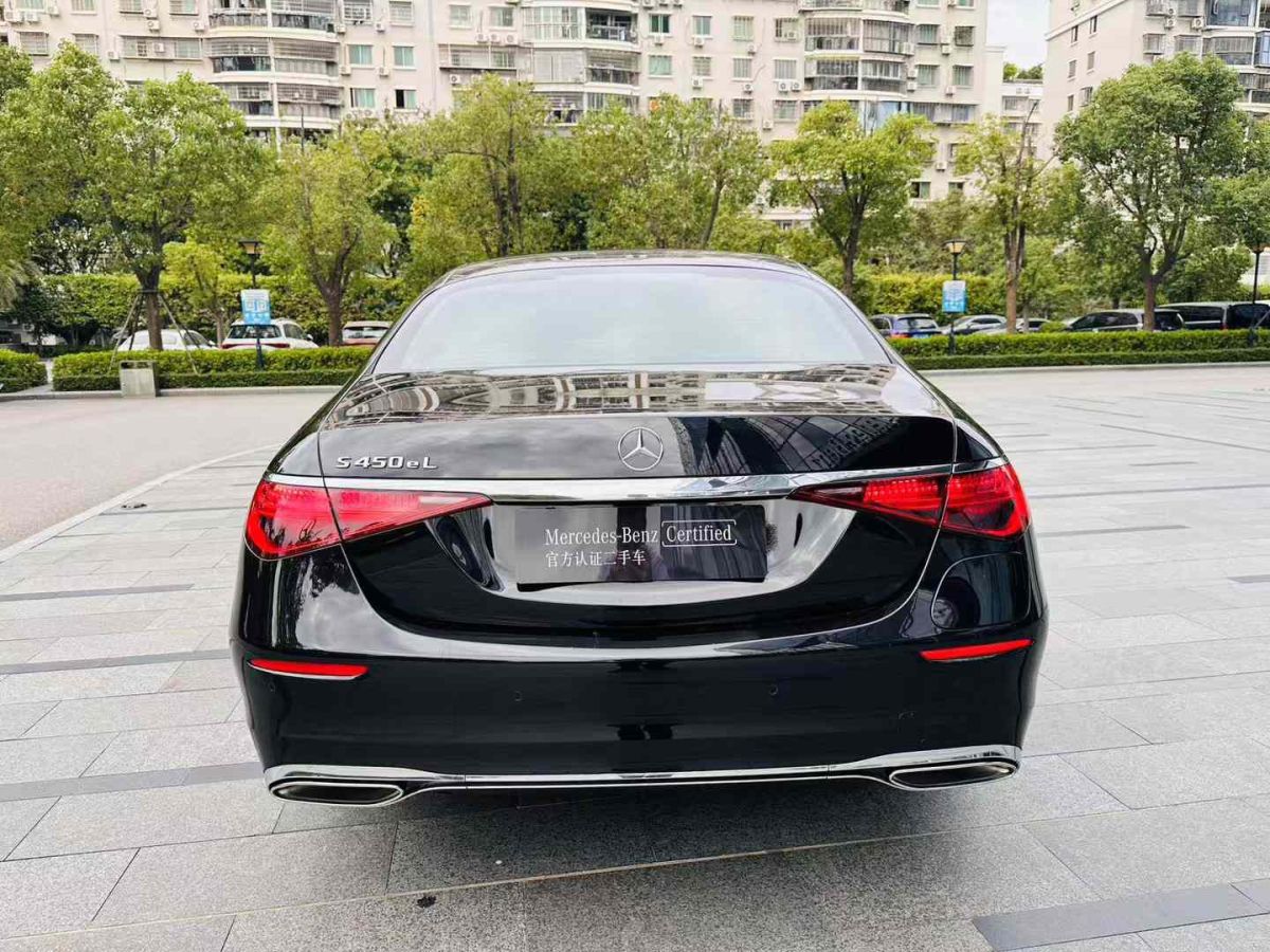 奔馳 奔馳S級新能源  2023款 S 450 e L 插電式混合動(dòng)力轎車圖片