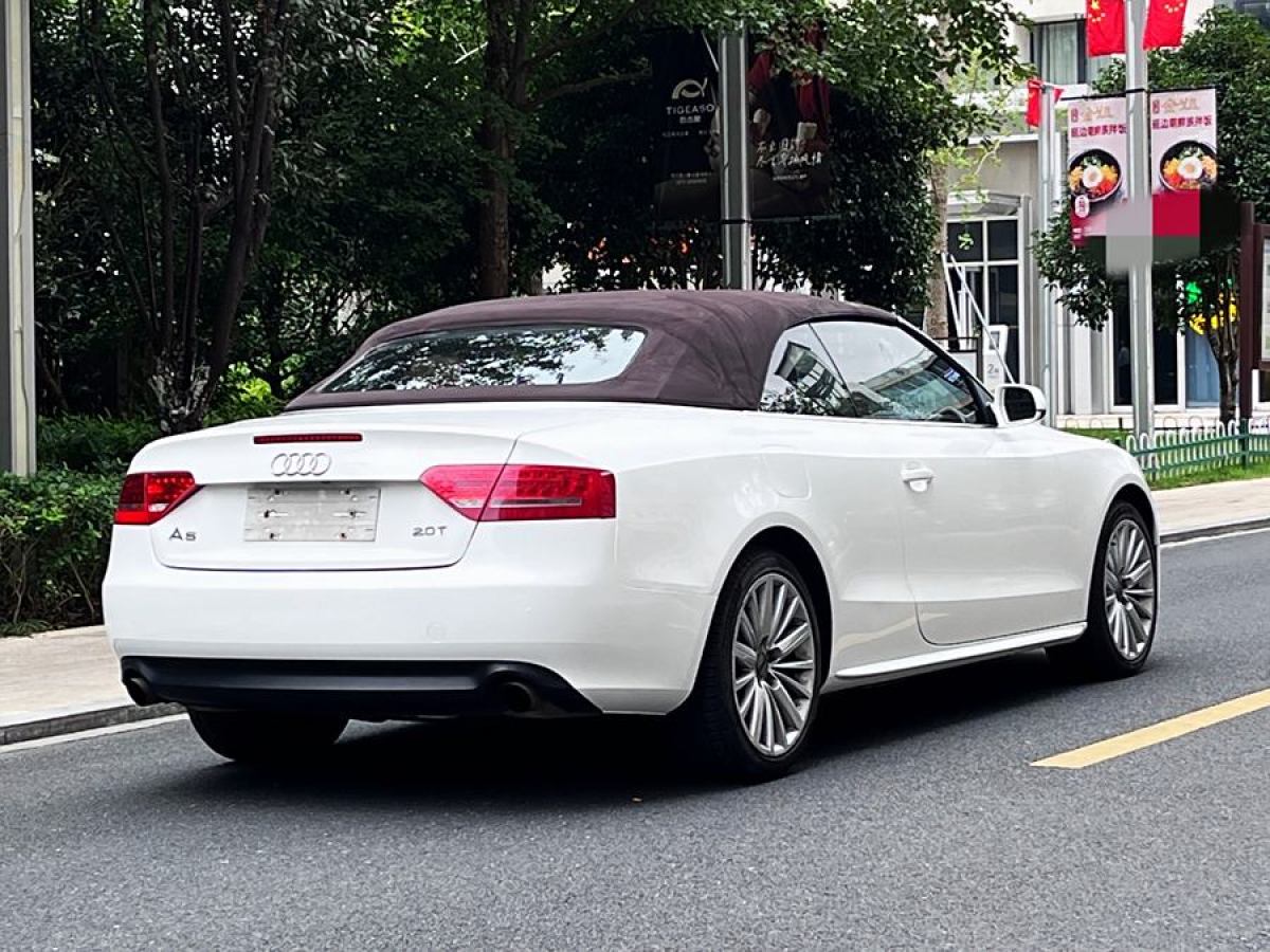 2011年5月奧迪 奧迪A5  2010款 2.0TFSI Cabriolet