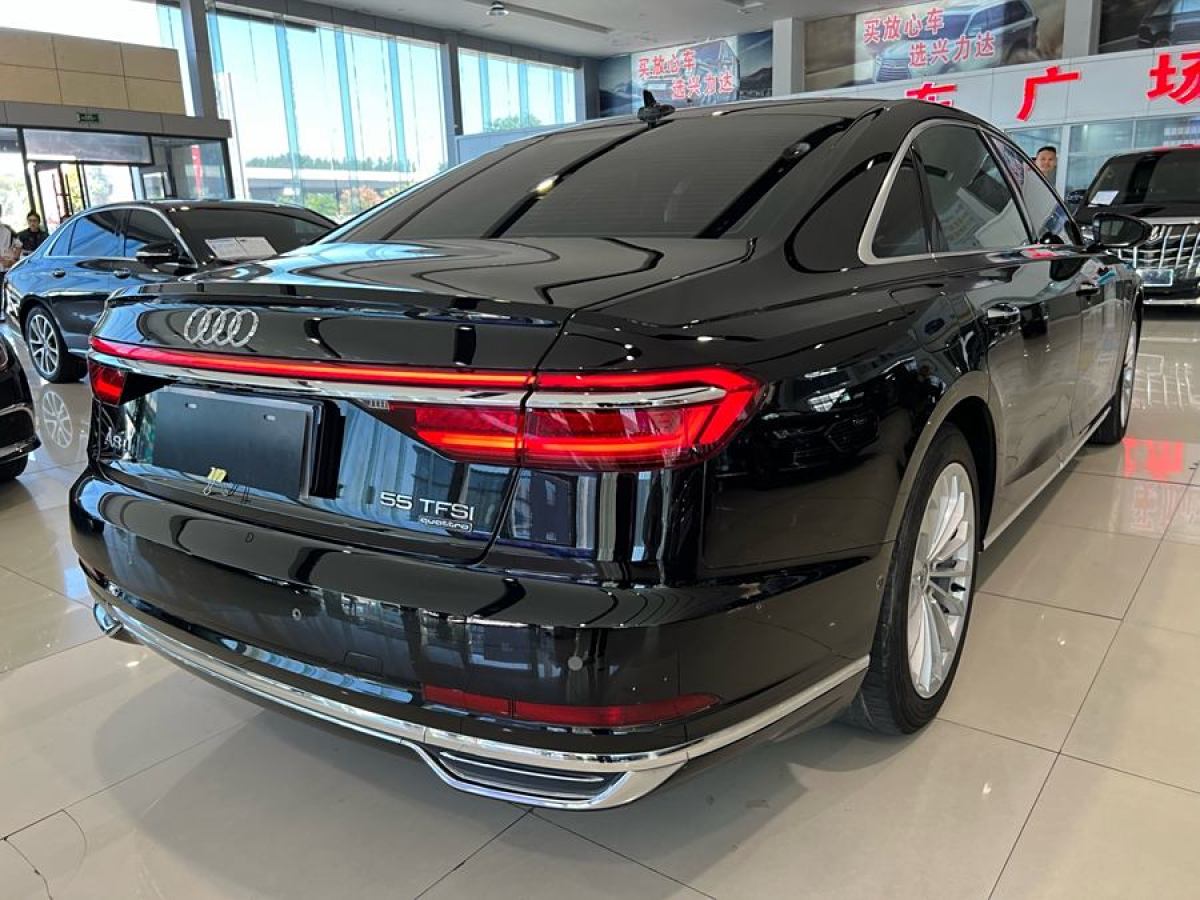 2018年4月奧迪 奧迪A8  2018款 A8L 55 TFSI quattro投放版精英型