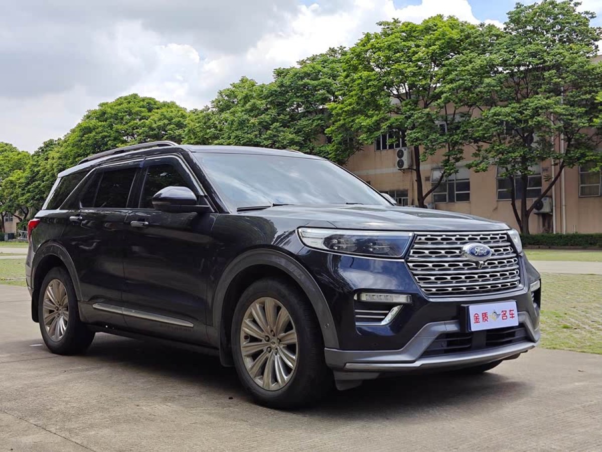 福特 探險者  2023款 EcoBoost 285 四驅(qū)鈦金版 7座圖片