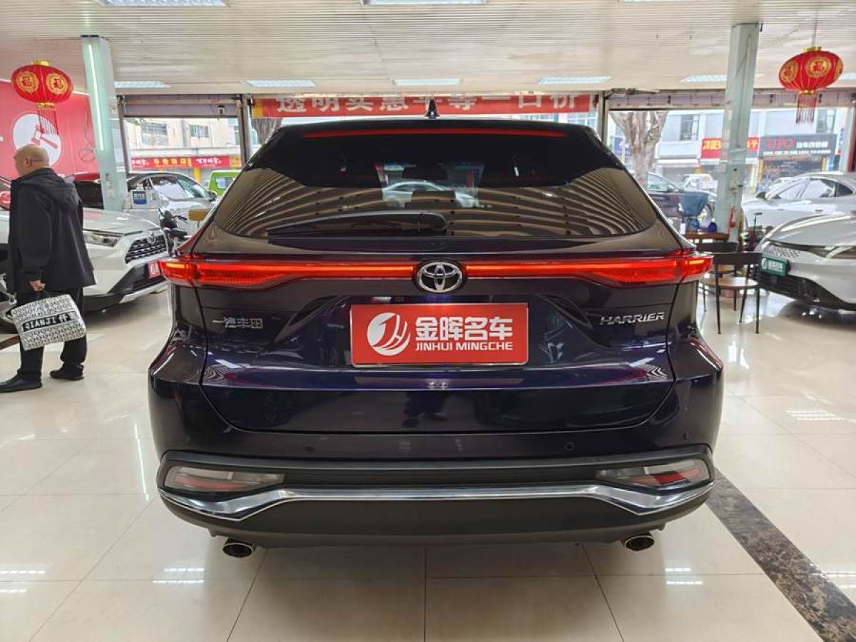 2022年3月豐田 凌放HARRIER  2022款 2.0L CVT兩驅(qū)尊享版