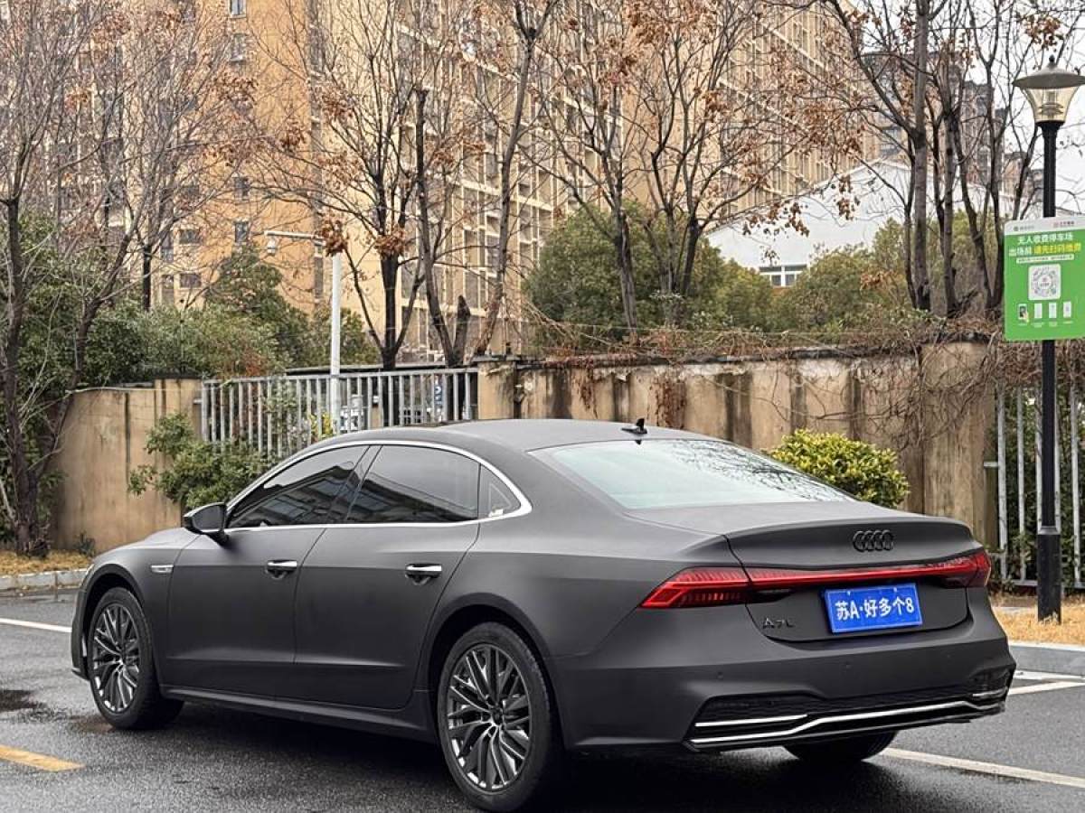 奧迪 奧迪A7L  2024款 45TFSI S-line 筑夢型 流晶套裝圖片