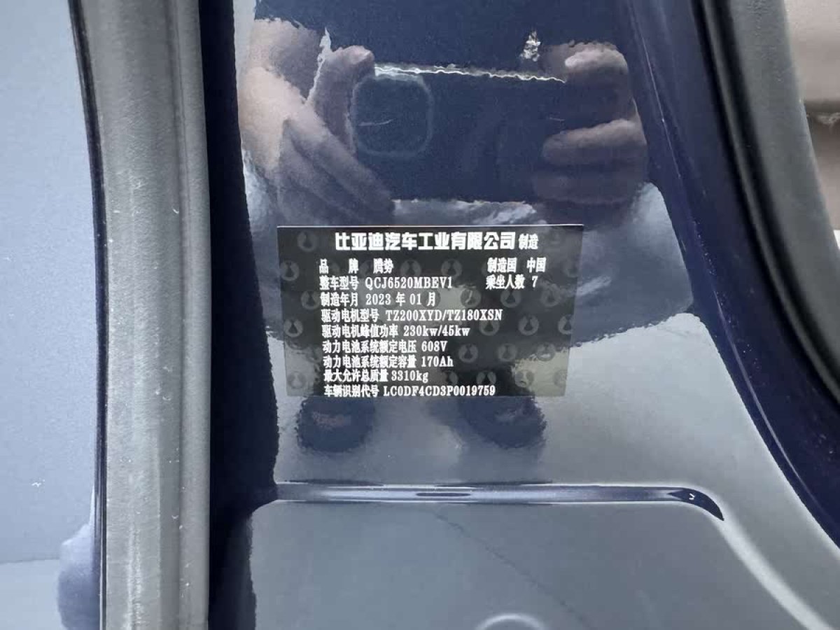 騰勢 騰勢D9  2022款 EV 600 四驅旗艦型圖片