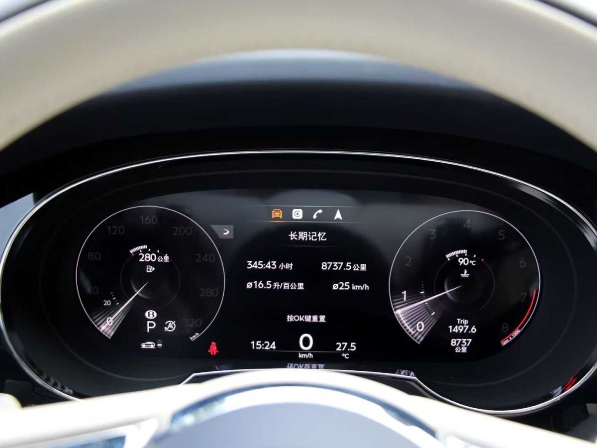 賓利 添越  2023款 4.0T V8 長(zhǎng)軸距版圖片