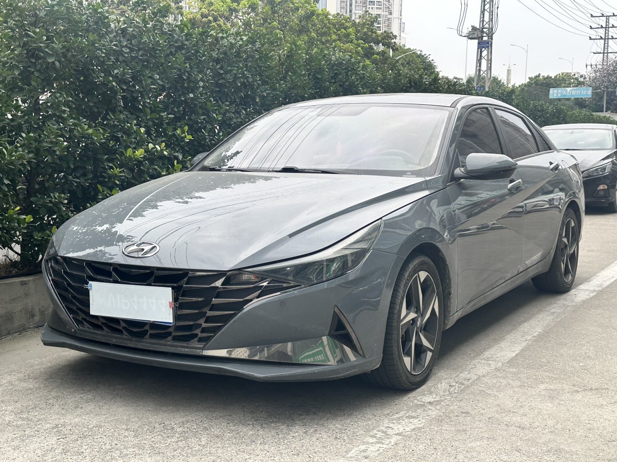 2023年1月現(xiàn)代 伊蘭特  2022款 1.5L CVT GLX精英版