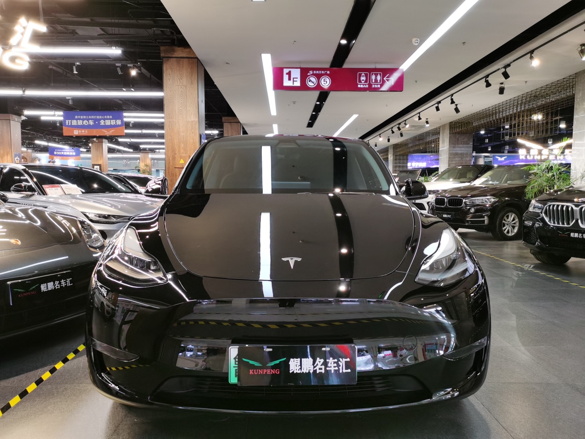 特斯拉 Model Y  2021款 改款 標(biāo)準(zhǔn)續(xù)航后驅(qū)升級版圖片