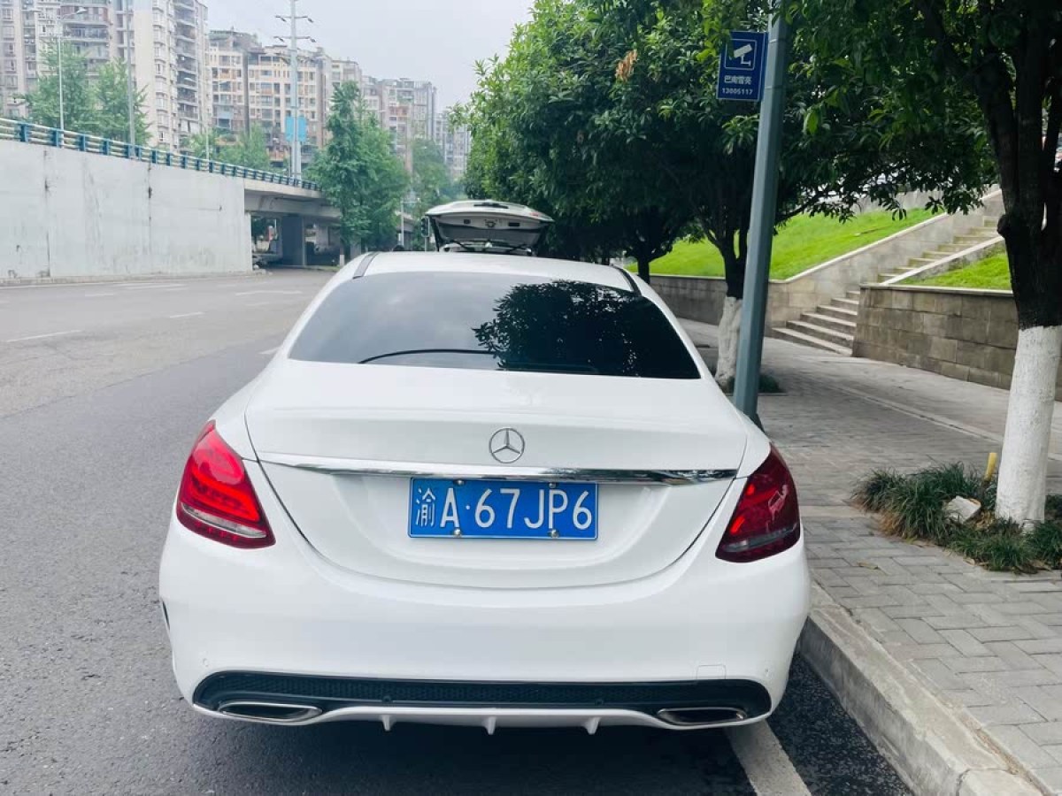 奔馳 奔馳C級  2018款 C 180 L 時尚型運(yùn)動版圖片
