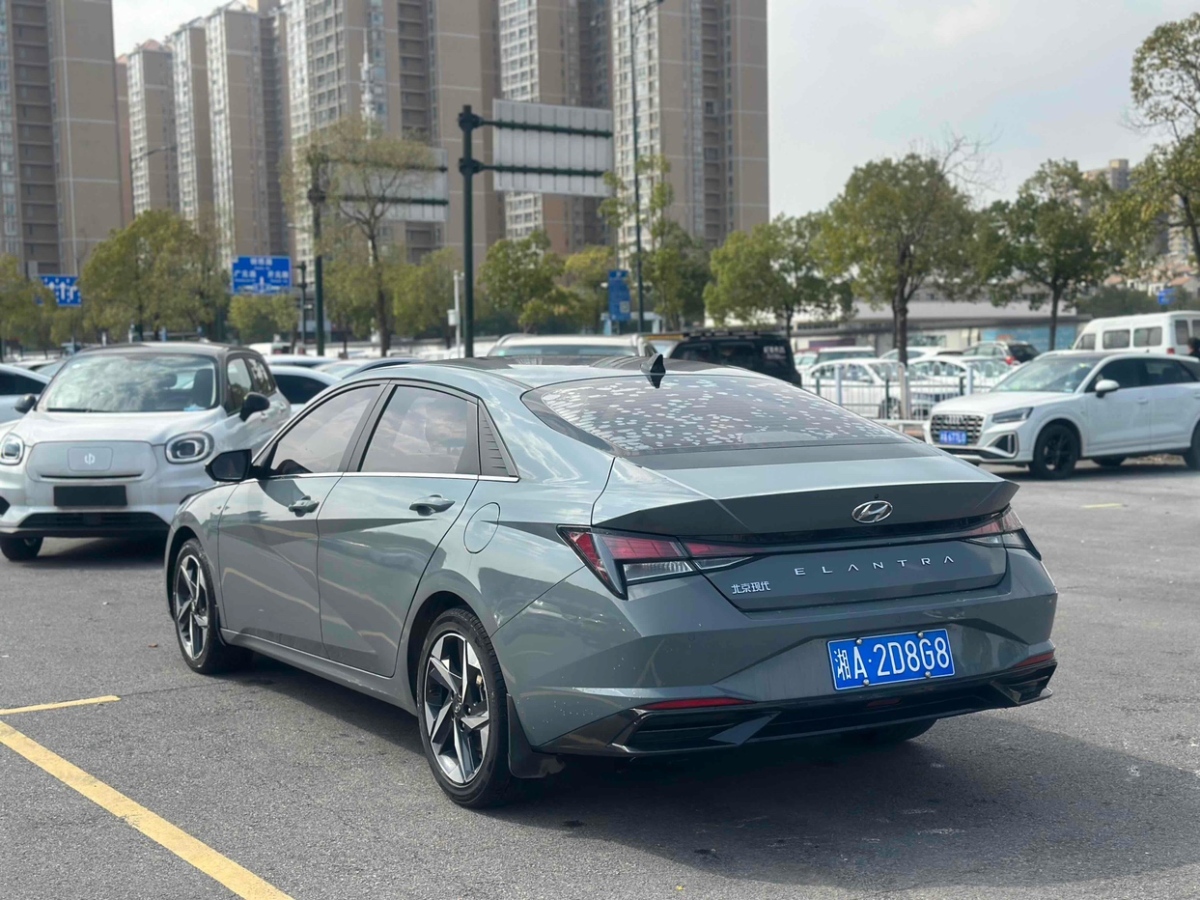 2021年7月現(xiàn)代 伊蘭特  2021款 1.5L GLX精英版