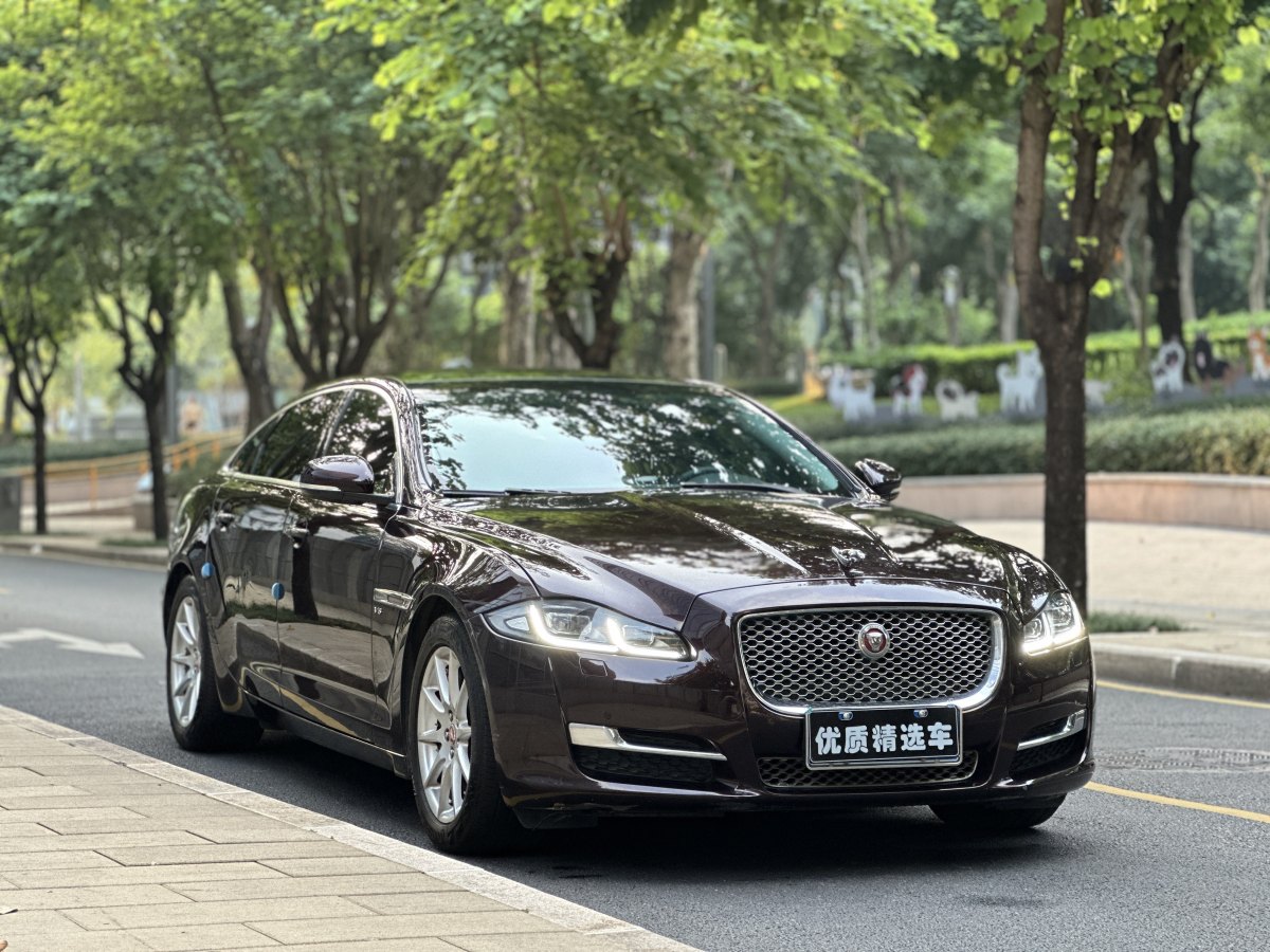 2019年1月捷豹 XJ  2016款 XJL 3.0 SC 兩驅(qū)典雅商務(wù)版