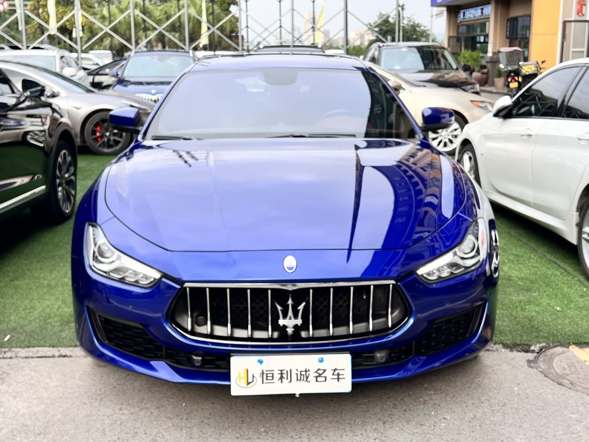 瑪莎拉蒂 Ghibli  2019款 3.0T 350Hp 標(biāo)準(zhǔn)版 國(guó)VI圖片