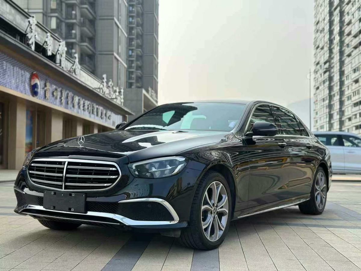 奔馳 奔馳E級  2021款 E 300 L 豪華型圖片