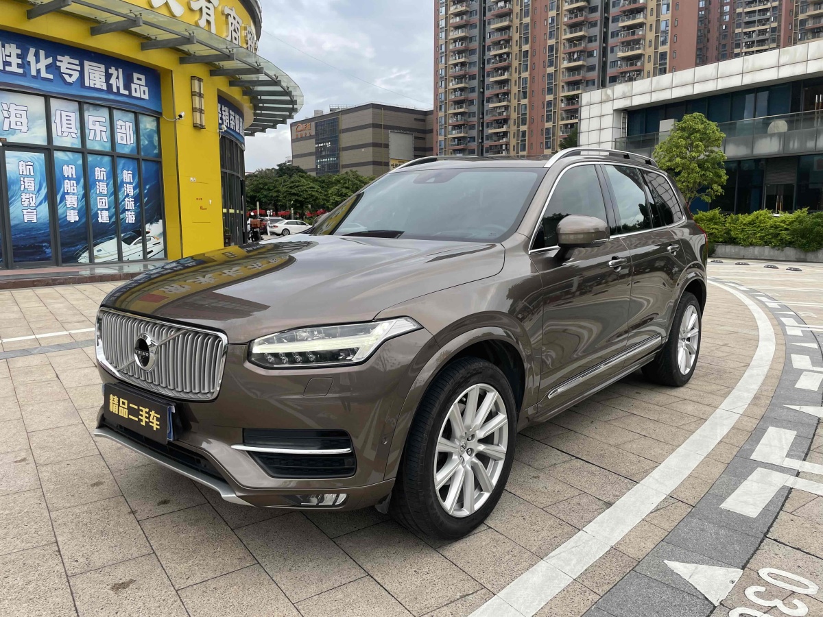 2018年9月沃爾沃 XC90  2018款 T6 智雅版 7座