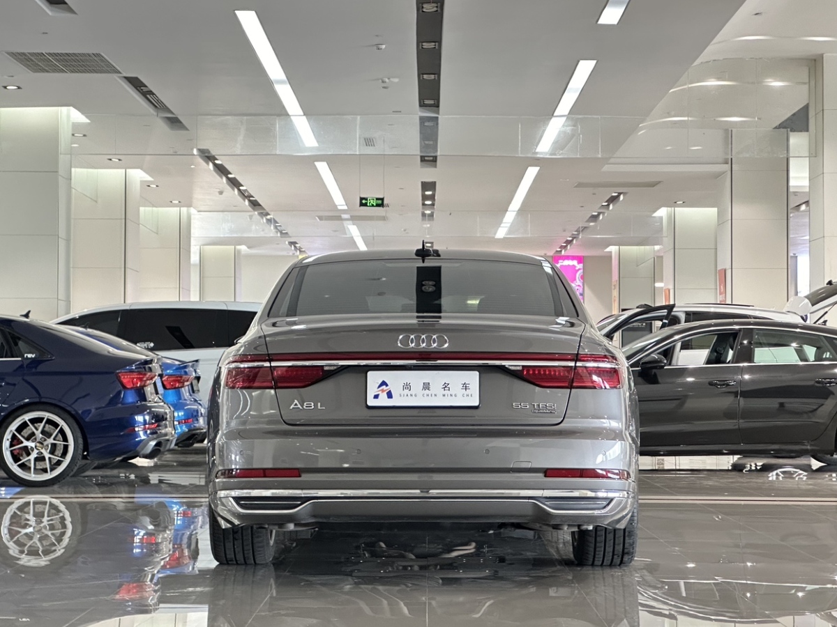 2019年1月奧迪 奧迪A8  2018款 A8L 55 TFSI quattro投放版精英型