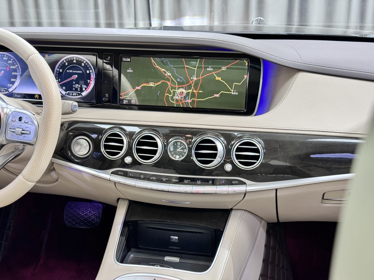 奔驰 奔驰S级  2014款 改款 S 500 L 4MATIC图片