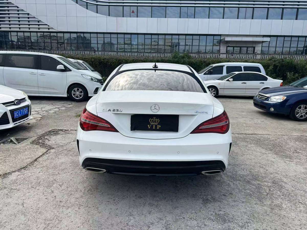 2018年11月奔馳 奔馳CLA級(jí)  2019款 CLA 220 4MATIC