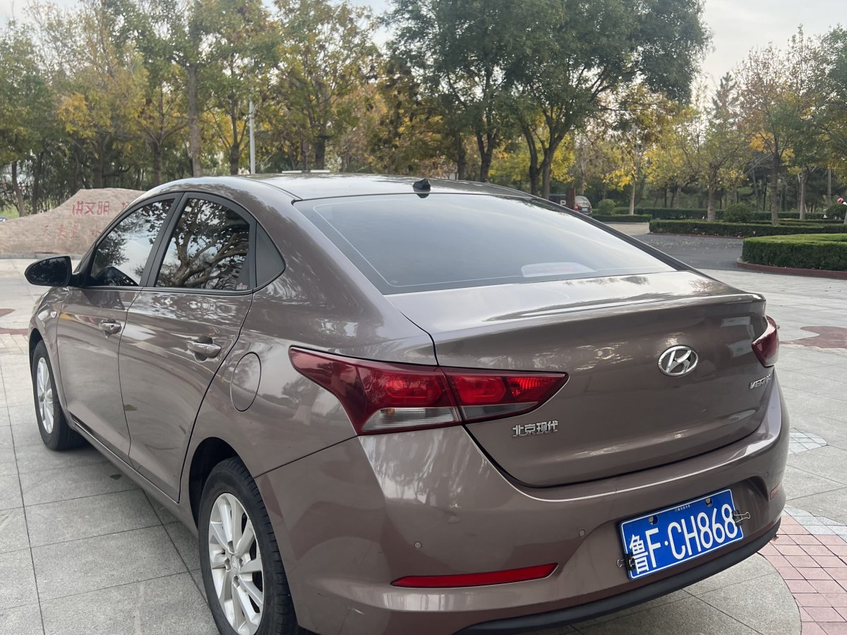 2017年4月現(xiàn)代 悅納  2020款 1.4L CVT炫酷版GLS