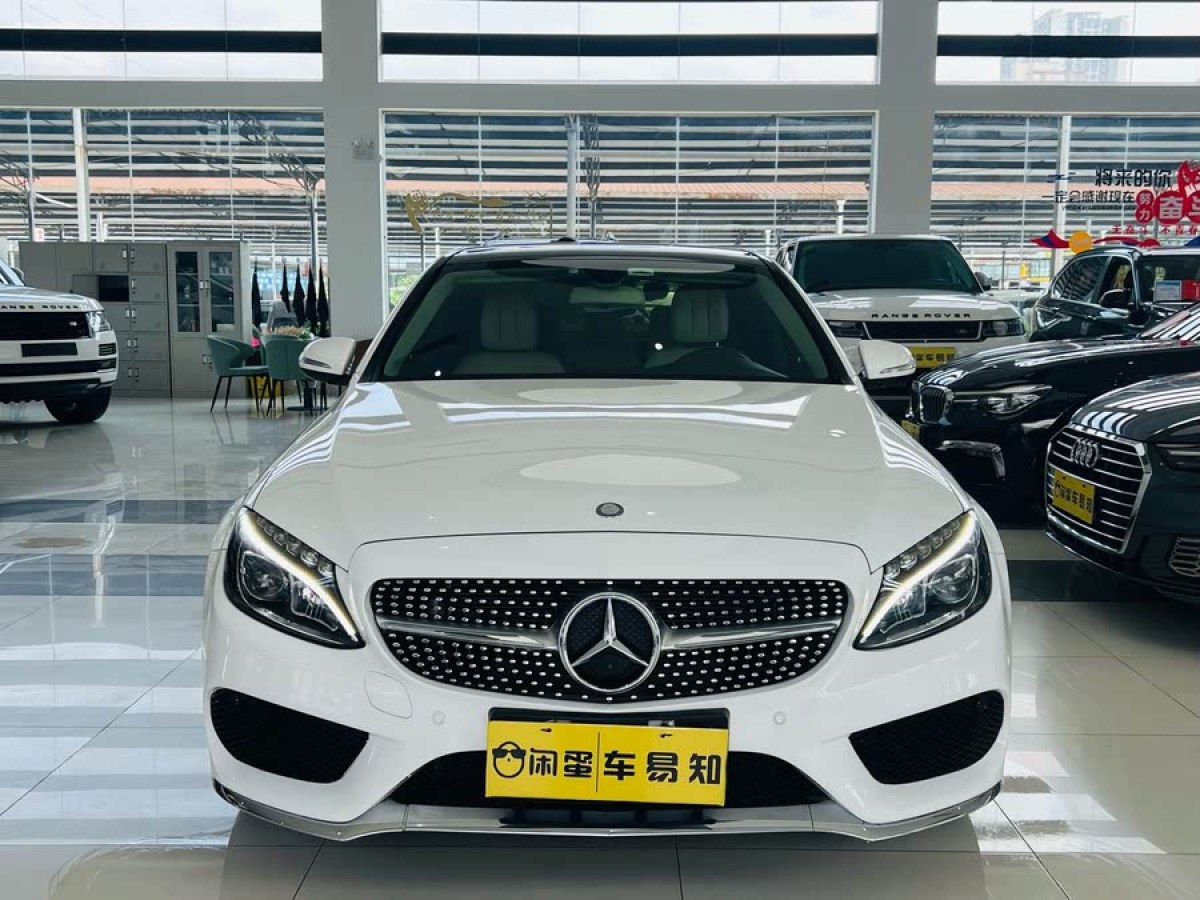 奔馳 奔馳C級  2015款 改款 C 200 L 運(yùn)動型圖片
