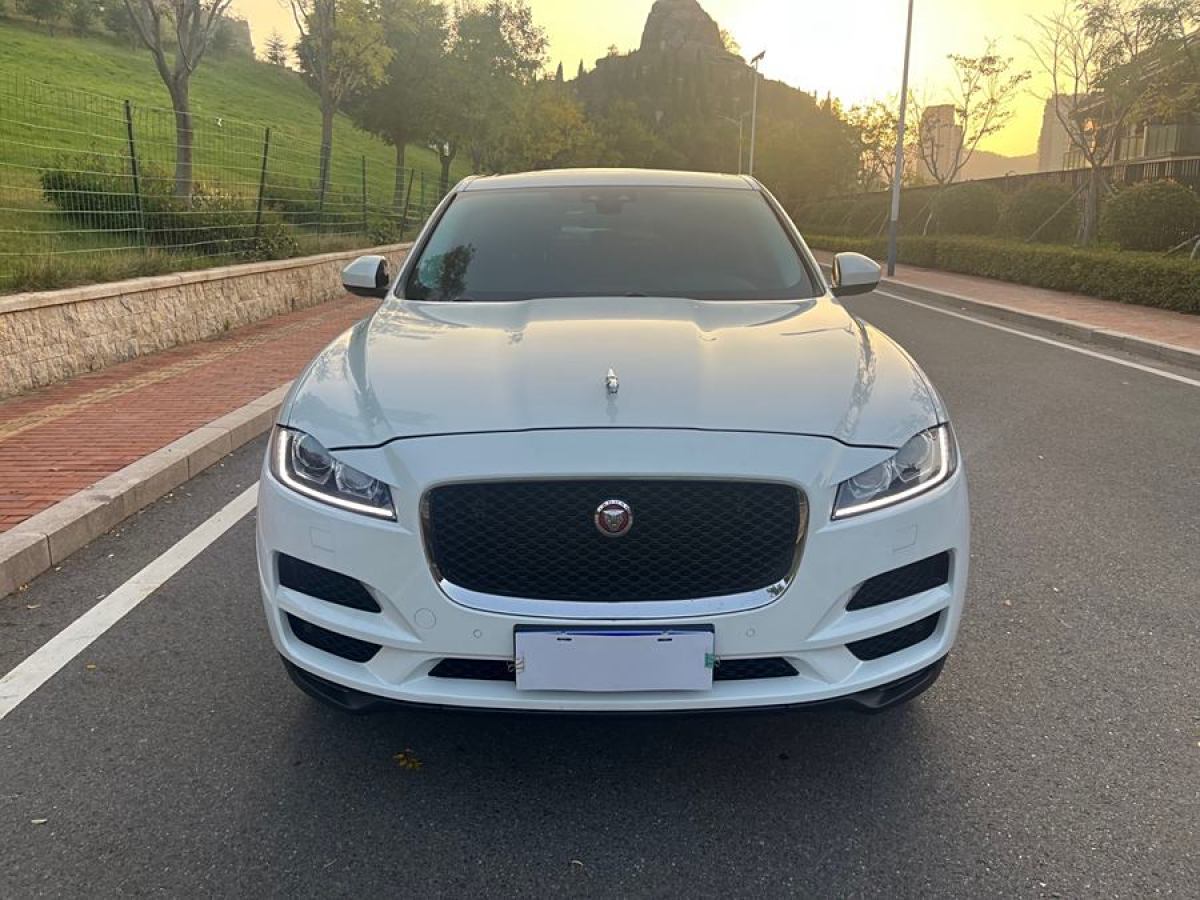 2018年7月捷豹 F-PACE  2018款 2.0T 四驅(qū)都市尊享版