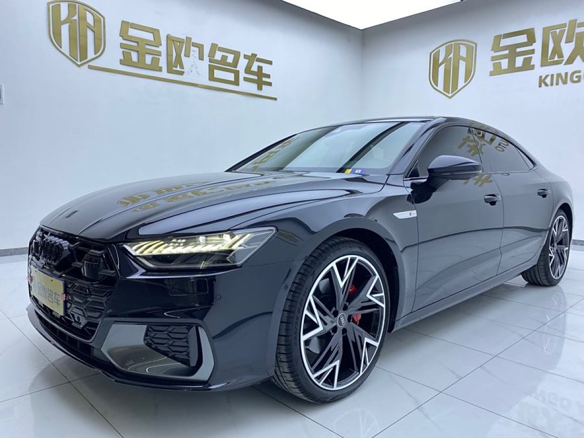 奧迪 奧迪A7L  2024款 45 TFSI quattro 黑武士版圖片