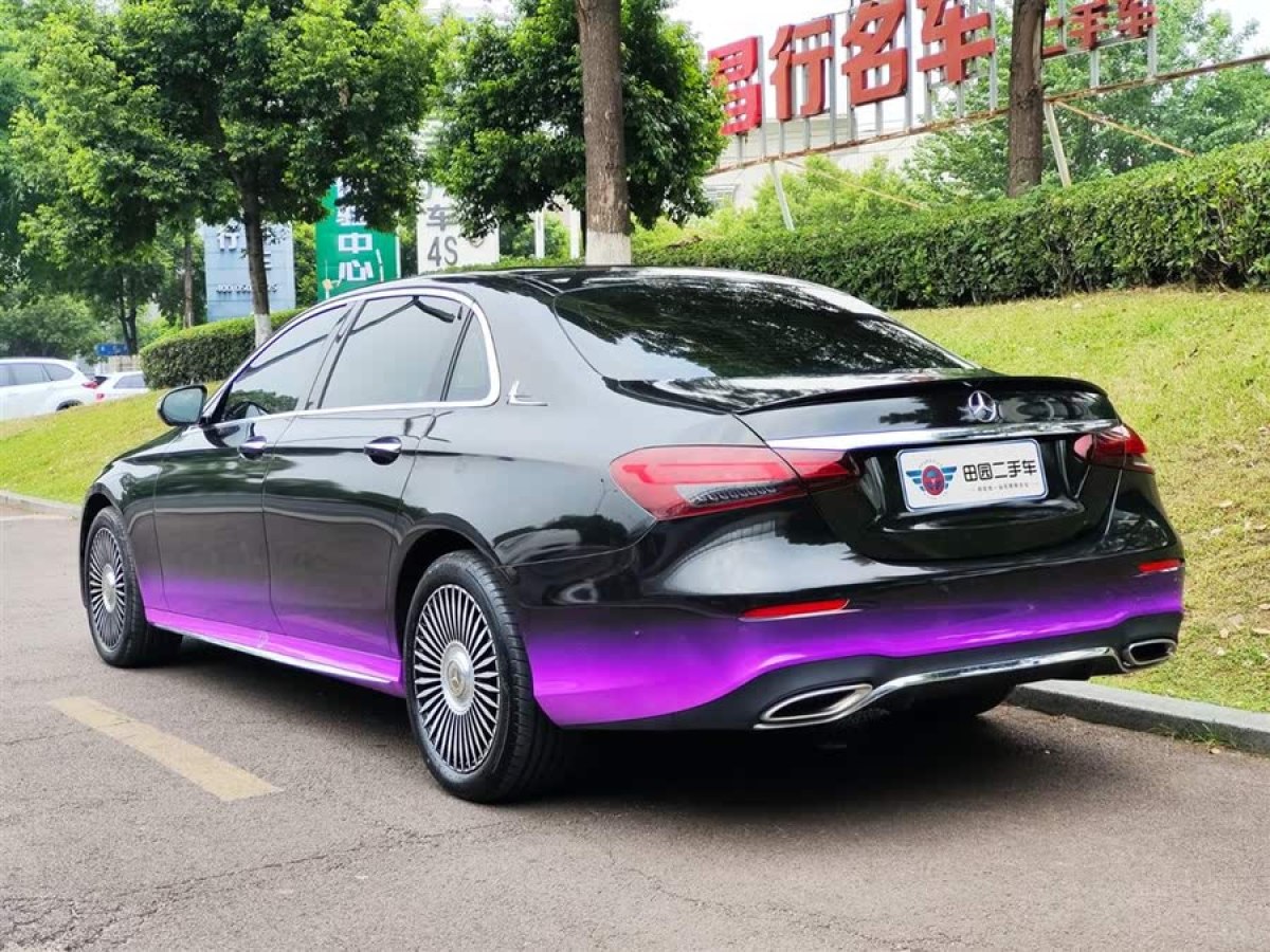 奔馳 奔馳E級  2023款 改款 E 300 L 運(yùn)動(dòng)時(shí)尚型圖片