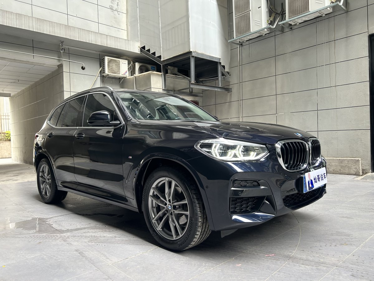 2020年6月寶馬 寶馬X3  2020款 xDrive25i M運動套裝